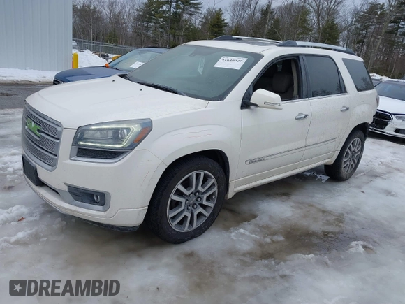 2014 GMC Acadia Denali with VIN 1GKKVTKD2EJ238997, listed as a IAAI auction lot 41640047 with 179,072 mi miles and . Bid and sale history available at carsss.com. Image 20.
