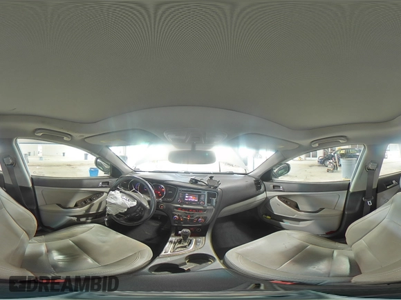2013 Kia Optima EX with VIN 5XXGN4A7XDG168459, listed as a Copart auction lot 56117545 with 123,631 mi miles and Salvage title. Bid and sale history available at DreamBid. Image 14.