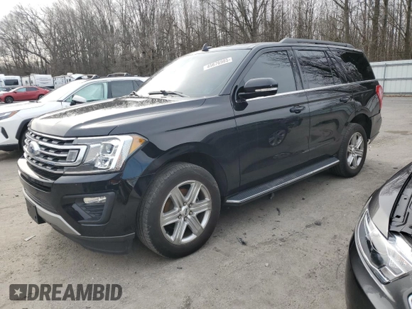2021 Ford Expedition XLT with VIN 1FMJU1HT9MEA35301, listed as a Copart auction lot 45676985 with 78,480 mi miles and Salvage title. Bid and sale history available at DreamBid. Image 1.