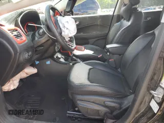 2019 Jeep Compass Altitude with VIN 3C4NJDBB1KT781349, listed as a Copart auction lot 55498805 with 40,365 mi miles and Salvage title. Bid and sale history available at DreamBid. Image 7.