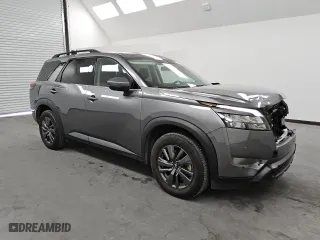 2023 Nissan Pathfinder SV with VIN 5N1DR3BA9PC242935, listed as a Copart auction lot 75924864 with 50,332 mi miles and Clean Title. Bid and sale history available at carsss.com. Image 4.