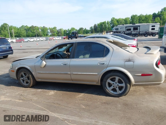 2000 Nissan Maxima GXE with VIN JN1CA31D4YT556029, listed as a IAAI auction lot 42160508 with 227,696 mi miles and . Bid and sale history available at DreamBid. Image 14.