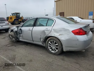2008 Infiniti G35 Journey with VIN JNKBV61E68M206529, listed as a Copart auction lot 61417315 with 83,186 mi miles and Salvage title. Bid and sale history available at DreamBid. Image 2.