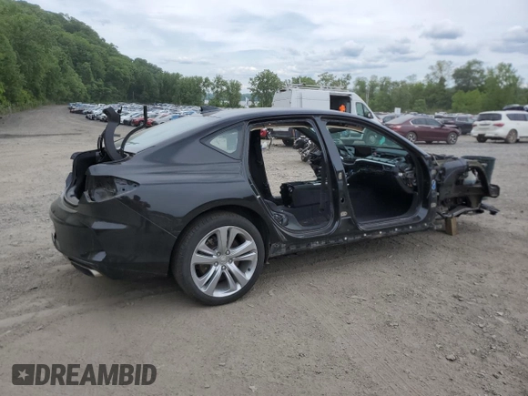 2021 Acura TLX w/A-Spec Package with VIN 19UUB5F56MA015227, listed as a Copart auction lot 58589905 with Not provided miles and Salvage title. Bid and sale history available at DreamBid. Image 3.