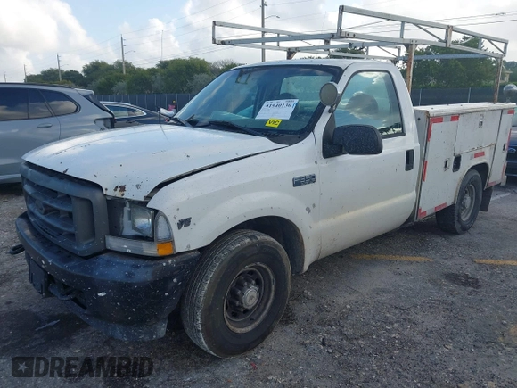 2002 Ford F-350 with VIN 1FDSF30L52ED64628, listed as a IAAI auction lot 41940130 with 237,792 mi miles and . Bid and sale history available at DreamBid. Image 2.