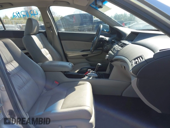 2010 Honda Accord EX-L with VIN 1HGCP3F81AA029740, listed as a IAAI auction lot 42112192 with 140,674 mi miles and . Bid and sale history available at DreamBid. Image 5.