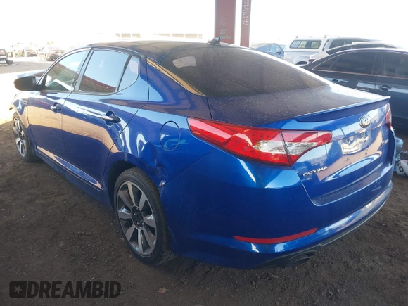 2013 Kia Optima SX with VIN 5XXGR4A64DG183857, listed as a IAAI auction lot 42279085 with 231,174 mi miles and . Bid and sale history available at DreamBid. Image 3.