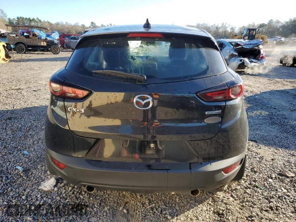 2021 Mazda CX-3 Sport with VIN JM1DKDB71M1510855, listed as a Copart auction lot 85678724 with 26,334 mi miles and Salvage Title. Bid and sale history available at DreamBid. Image 6.