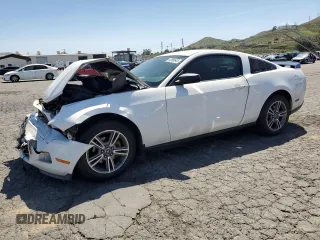 2010 Ford Mustang V6 with VIN 1ZVBP8AN8A5132387, listed as a Copart auction lot 52968645 with 127,466 mi miles and Salvage Title. Bid and sale history available at carsss.com. Image 1.