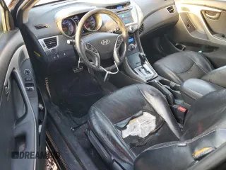 2013 Hyundai Elantra Coupe GS PZEV with VIN KMHDH6AE3DU007266, listed as a Copart auction lot 85225144 with 162,262 mi miles and Salvage Title. Bid and sale history available at carsss.com. Image 8.