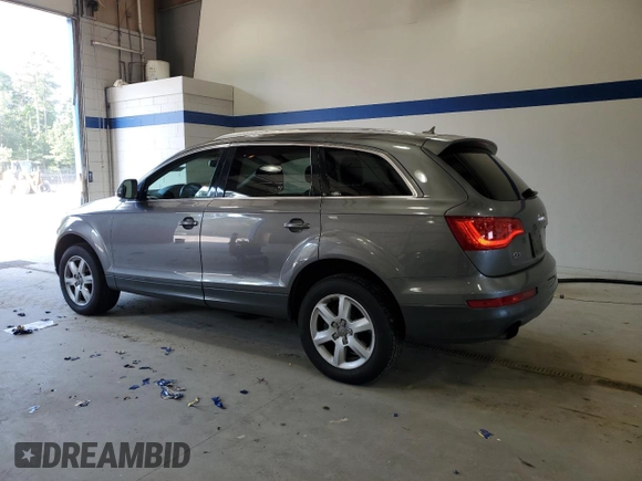 2013 Audi Q7 Premium Plus z VIN WA1LGAFE9DD014750, wystawiony jako Copart lot #60753335 z przebiegiem 130 109 mil mil oraz Czysty tytuł • Clean title. Historia ofert i sprzedaży dostępna na DreamBid. Obrazek 2.