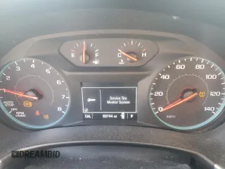 2018 Chevrolet Equinox LT z VIN 2GNAXSEV2J6110032, wystawiony jako Copart lot #48232115 z przebiegiem 69 744 mil mil oraz Szkoda całkowita • Salvage title. Historia ofert i sprzedaży dostępna na DreamBid. Obrazek 9.