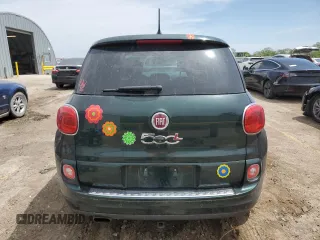 2015 FIAT 500L Lounge with VIN ZFBCFACH2FZ034998, listed as a Copart auction lot 54058445 with 149,247 mi miles and Salvage title. Bid and sale history available at DreamBid. Image 6.