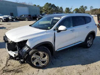 2021 Hyundai Santa Fe SEL with VIN 5NMS3DAJ7MH352545, listed as a Copart auction lot 45741865 with 82,156 mi miles and Salvage Title. Bid and sale history available at carsss.com. Image 1.