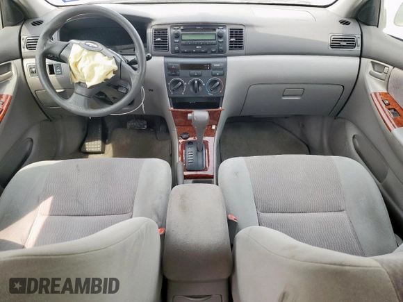2007 Toyota Corolla CE with VIN 1NXBR32E17Z896493, listed as a Copart auction lot 57442295 with 110,375 mi miles and Salvage title. Bid and sale history available at DreamBid. Image 8.