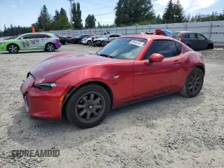 2022 Mazda MX-5 Miata Grand Touring с VIN JM1NDAM79N0502214, выставлен на аукционе Copart как лот 60484145 с пробегом 17 292 миль миль и Списание • Salvage title. История ставок и продаж доступна на DreamBid. Изображение 1.