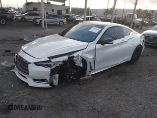 2018 Infiniti Q60 3.0t Luxe with VIN JN1EV7EL7JM392684, listed as a IAAI auction lot 41419590 with 50,418 mi miles and . Bid and sale history available at carsss.com. Image 6.