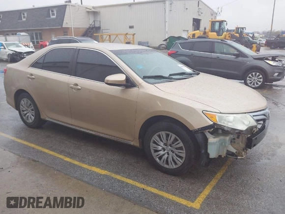 2012 Toyota Camry L with VIN 4T4BF1FK9CR164657, listed as a IAAI auction lot 40900844 with 113,666 mi miles and . Bid and sale history available at DreamBid. Image 1.