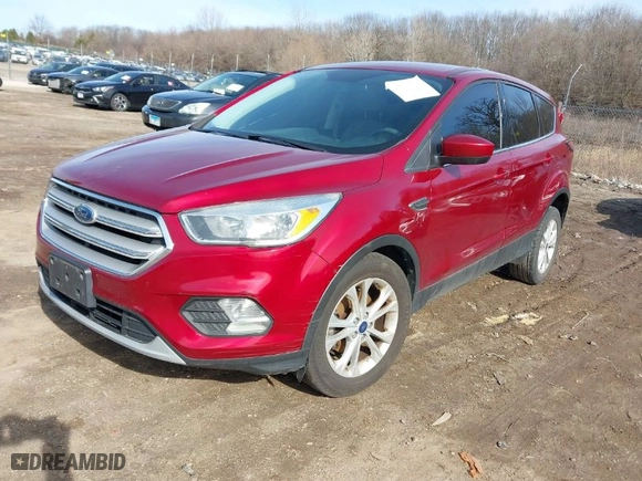 2017 Ford Escape SE with VIN 1FMCU0GD5HUB46016, listed as a IAAI auction lot 41776549 with 163,081 mi miles. Bid and sale history available at carsss.com. Image 2.