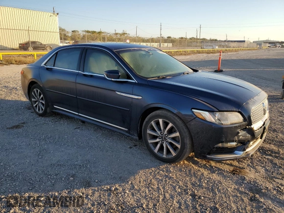 2017 Lincoln Continental Premiere z VIN 1LN6L9PK0H5611296, wystawiony jako Copart lot #75131974 z przebiegiem 60 008 mil mil oraz Szkoda całkowita • Salvage title. Historia ofert i sprzedaży dostępna na DreamBid. Obrazek 4.
