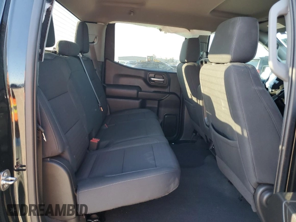 2022 Chevrolet Silverado 1500 Custom with VIN 1GCPDBEK9NZ524775, listed as a Copart auction lot 48331245 with 23,819 mi miles and Salvage Title. Bid and sale history available at carsss.com. Image 10.
