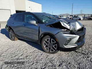 2023 Chevrolet Blazer RS with VIN 3GNKBKRS5PS136654, listed as a Copart auction lot 88350305 with 6,639 mi miles and Salvage title. Bid and sale history available at DreamBid. Image 4.