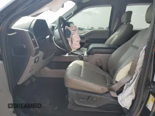 2019 Ford F-150 XL with VIN 1FTEW1C56KKE02968, listed as a Copart auction lot 62542595 with 93,422 mi miles and Salvage title. Bid and sale history available at DreamBid. Image 7.