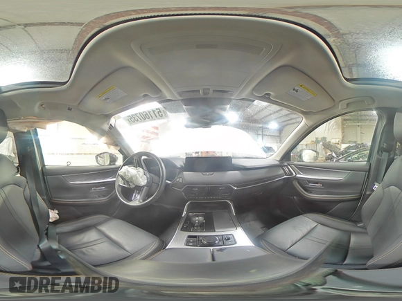 2025 Mazda CX-90 Premium Sport z VIN JM3KKCHD0S1197381, wystawiony jako Copart lot #51160735 z przebiegiem 5112 mil mil oraz Szkody całkowita. Historia ofert i sprzedaży dostępna na DreamBid. Obrazek 16.