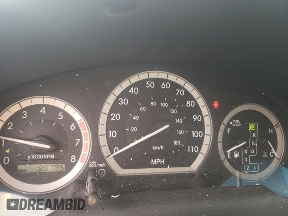 2005 Toyota Sienna LE with VIN 5TDBA23C25S047963, listed as a Copart auction lot 43826585 with 189,785 mi miles and Salvage Title. Bid and sale history available at carsss.com. Image 9.