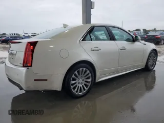 2012 Cadillac CTS Performance with VIN 1G6DJ5E31C0102123, listed as a Copart auction lot 89283265 with 133,962 mi miles and Salvage Title. Bid and sale history available at DreamBid. Image 3.