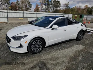 2023 Hyundai Sonata Hybrid Limited with VIN KMHL54JJ9PA054507, listed as a Copart auction lot 77460104 with 74,300 mi miles and Non Repairable. Bid and sale history available at carsss.com. Image 1.
