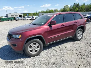 2017 Jeep Grand Cherokee Laredo with VIN 1C4RJEAG4HC674871, listed as a Copart auction lot 52828515 with 121,824 mi miles and Clean Title. Bid and sale history available at carsss.com. Image 1.