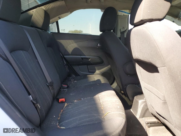 2017 Chevrolet Sonic LT with VIN 1G1JD5SH6H4130810, listed as a Copart auction lot 46839195 with 0 mi miles and Salvage Title. Bid and sale history available at carsss.com. Image 10.