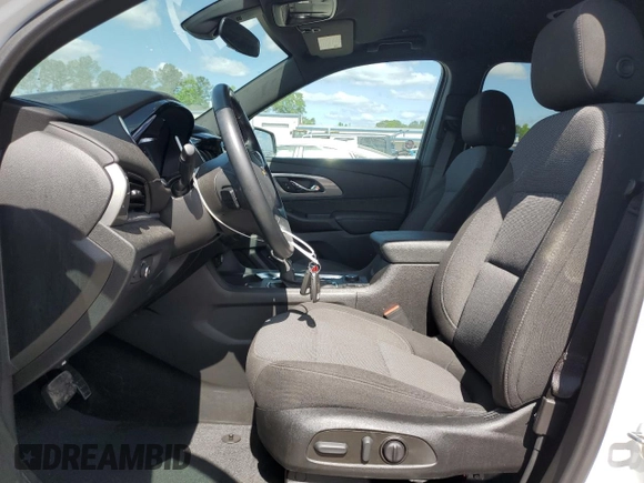 2023 Chevrolet Traverse LT Cloth with VIN 1GNERGKW9PJ127721, listed as a Copart auction lot 54885765 with 40,009 mi miles and Clean title. Bid and sale history available at DreamBid. Image 7.