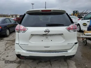 2016 Nissan Rogue SL with VIN 5N1AT2MV7GC798451, listed as a Copart auction lot 49814165 with 115,203 mi miles and Salvage Title. Bid and sale history available at DreamBid. Image 6.