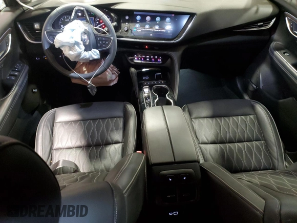 2021 Buick Envision Avenir with VIN LRBFZSR42MD166292, listed as a Copart auction lot 41737605 with 21,560 mi miles and Salvage Title. Bid and sale history available at carsss.com. Image 8.