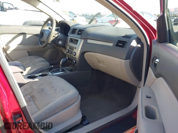 2012 Ford Fusion S with VIN 3FAHP0GA4CR335415, listed as a IAAI auction lot 41425408 with 207,386 mi miles. Bid and sale history available at carsss.com. Image 5.