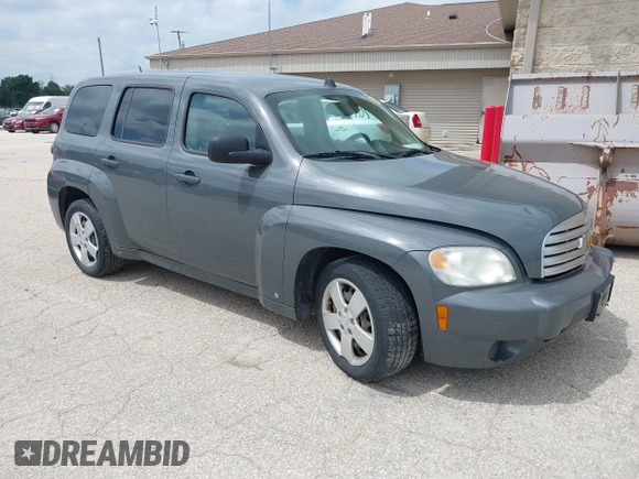 2009 Chevrolet HHR LS with VIN 3GNCA13B29S625204, listed as a IAAI auction lot 42470164 with 167,491 mi miles and . Bid and sale history available at DreamBid. Image 1.