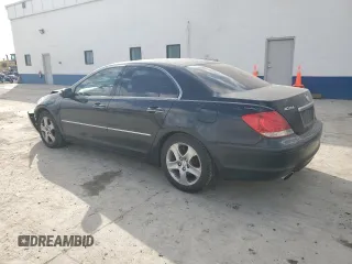 2008 Acura RL Technology with VIN JH4KB16608C000125, listed as a Copart auction lot 89152445 with 158,681 mi miles and Salvage Title. Bid and sale history available at DreamBid. Image 2.