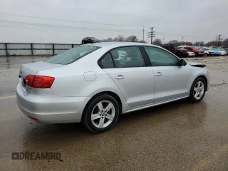 2012 Volkswagen Jetta Sedan TDI with VIN 3VW3L7AJ9CM465511, listed as a Copart auction lot 46002935 with 139,126 mi miles and Salvage Title. Bid and sale history available at carsss.com. Image 3.