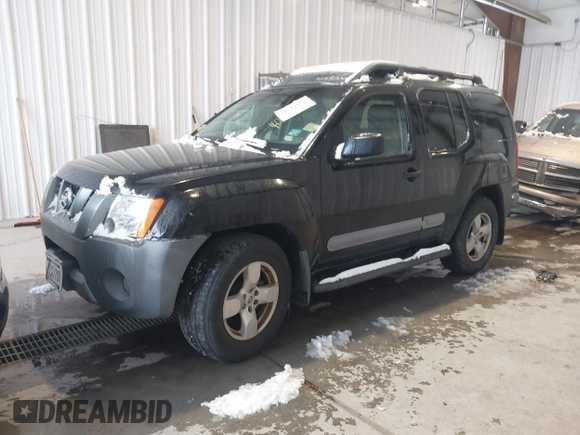 2005 Nissan Xterra S with VIN 5N1AN08U95C633157, listed as a IAAI auction lot 41277946 with 213,067 mi miles. Bid and sale history available at carsss.com. Image 17.
