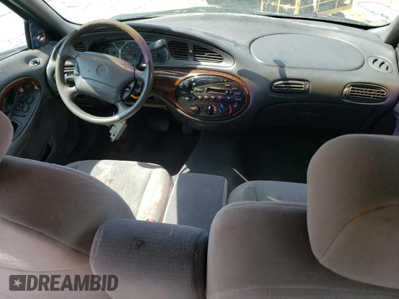 1999 Mercury Sable GS with VIN 1MEFM50U1XA653292, listed as a Copart auction lot 51307905 with 210,945 mi miles and Salvage title. Bid and sale history available at DreamBid. Image 8.