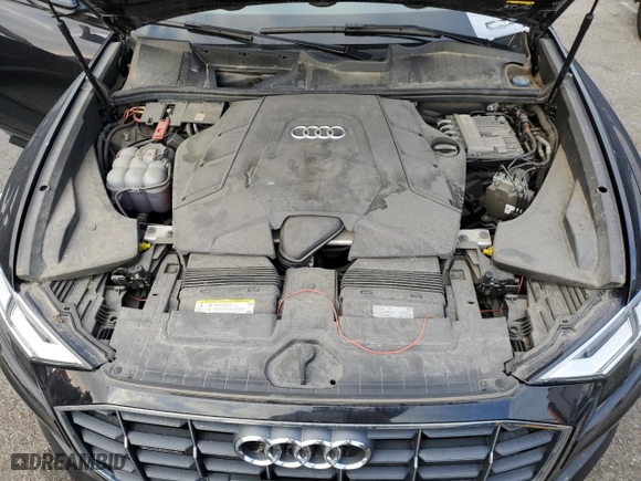 2019 Audi Q8 Premium with VIN WA1AVAF13KD011091, listed as a Copart auction lot 42873545 with 13,868 mi miles and Salvage Title. Bid and sale history available at carsss.com. Image 14.