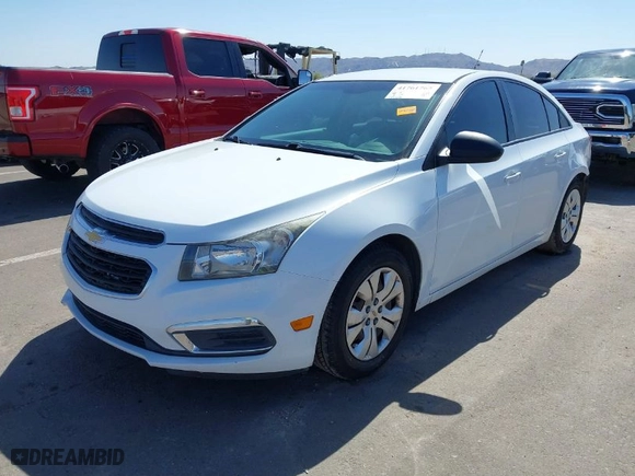 2016 Chevrolet Cruze Limited LS with VIN 1G1PC5SH5G7182665, listed as a IAAI auction lot 41761765 with 102,516 mi miles. Bid and sale history available at carsss.com. Image 2.