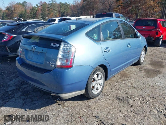 2009 Toyota Prius with VIN JTDKB20U197834655, listed as a IAAI auction lot 41004556 with 274,527 mi miles. Bid and sale history available at carsss.com. Image 4.