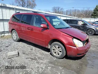 2012 Kia Sedona LX with VIN KNDMG4C74C6435232, listed as a Copart auction lot 51941995 with 210,698 mi miles and Clean Title. Bid and sale history available at carsss.com. Image 4.