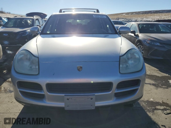 2004 Porsche Cayenne with VIN WP1AA29P54LA21975, listed as a Copart auction lot 88921045 with 119,705 mi miles and Clean Title. Bid and sale history available at carsss.com. Image 5.