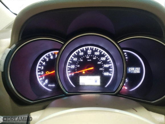 2011 Nissan Murano SV with VIN JN8AZ1MW3BW185437, listed as a Copart auction lot 50353745 with 238,190 mi miles and Salvage Title. Bid and sale history available at carsss.com. Image 9.