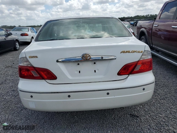2004 Toyota Avalon XL with VIN 4T1BF28B34U380986, listed as a Copart auction lot 51773915 with 0 mi miles and Salvage Title. Bid and sale history available at carsss.com. Image 6.