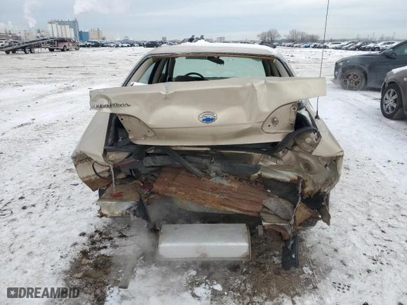 2003 Chevrolet Malibu with VIN 1G1ND52J43M560302, listed as a Copart auction lot 45064555 with 248,865 mi miles and Salvage Title. Bid and sale history available at carsss.com. Image 6.